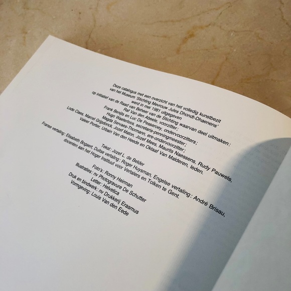 DHONDT-DHAENENS Dutch Coffee Table Art Book Flemish Paintings Home Accent - Picture 10 of 15